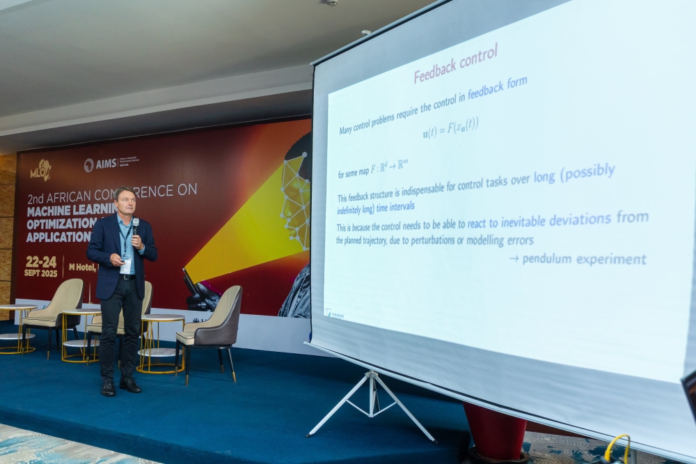 The second African Conference on Machine Learning, Optimisation and Applications (MLOA) on September 23 