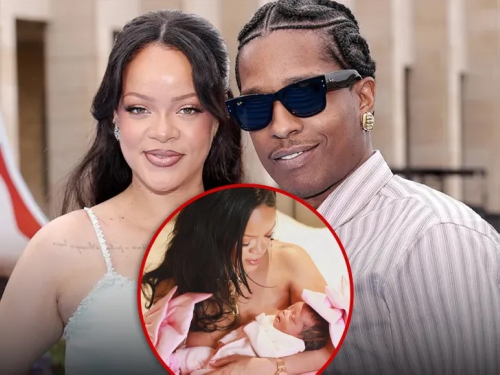 Rihanna and  A$AP Rocky welcomed a baby girl. She&#039;s their third child