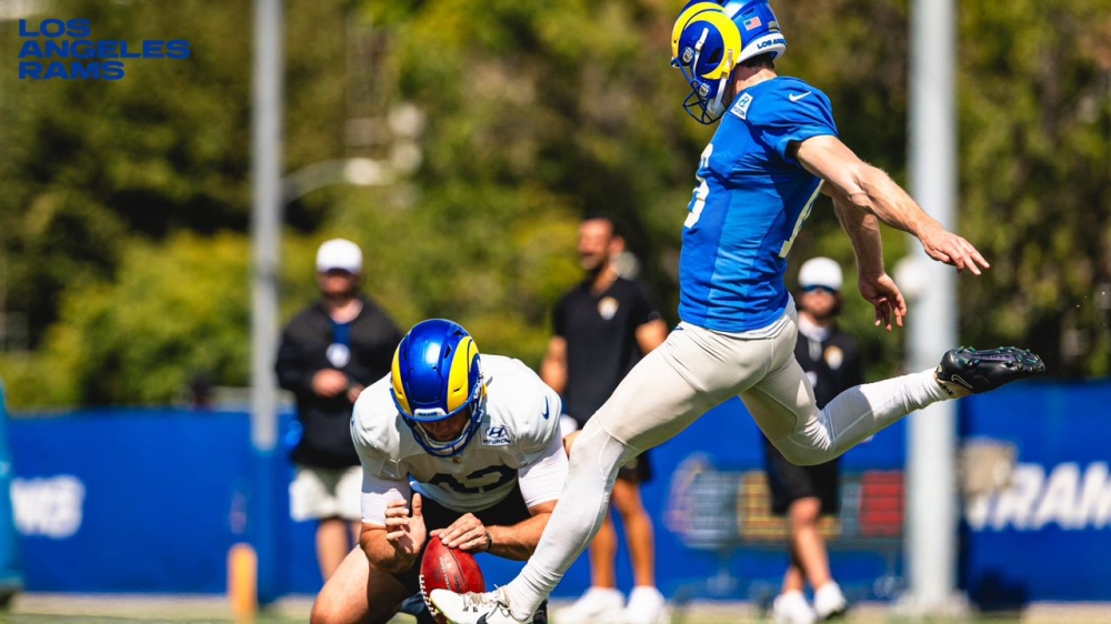 Los Angeles Rams players in action during a recent match. Rams are Visit Rwanda&#039;s new tourism partner-courtesy