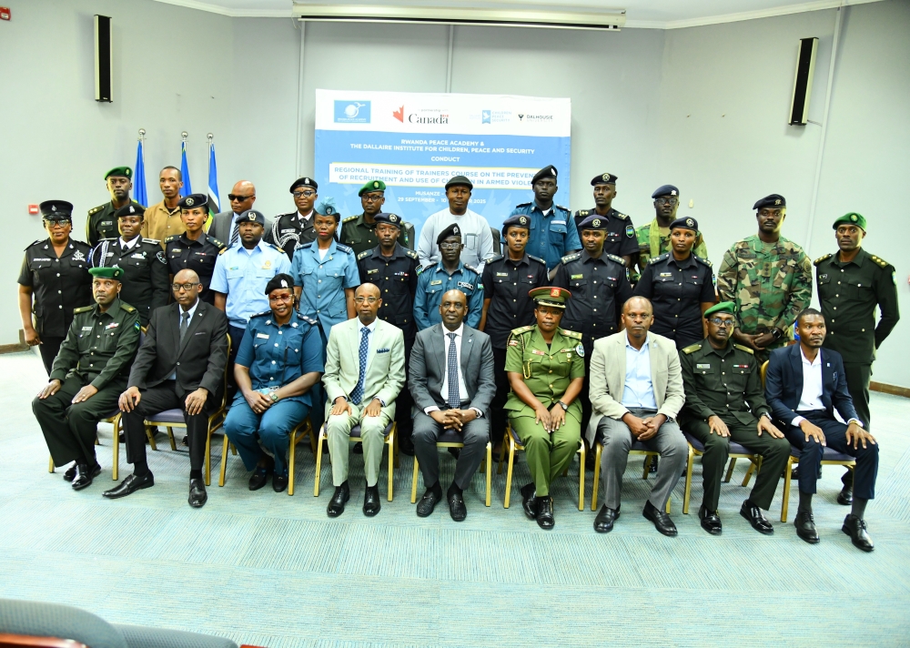 The training brought together military and police officers from five African countries as well as delegates from the EASF Headquarters.