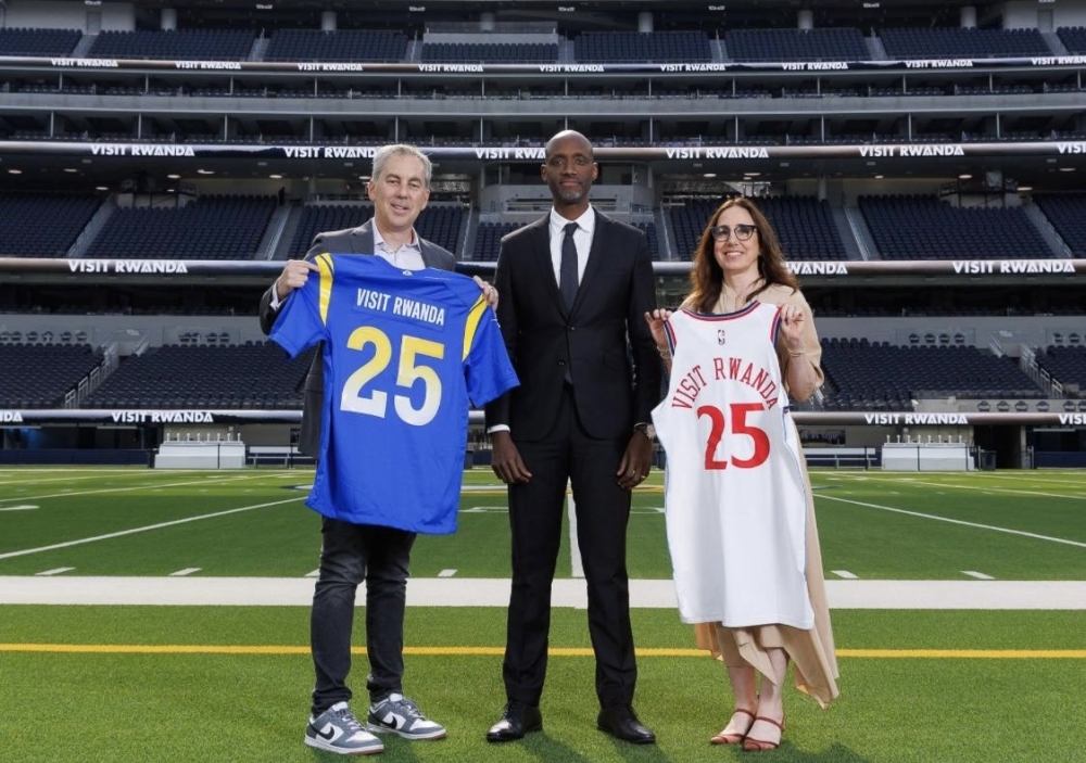 Rwanda Development Board (RDB) announced new Visit Rwanda partnerships with two US sports teams on Monday, September 29.