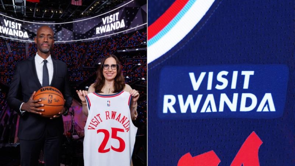 Visit Rwanda has become jersey patch partner of the Los Angeles Clippers