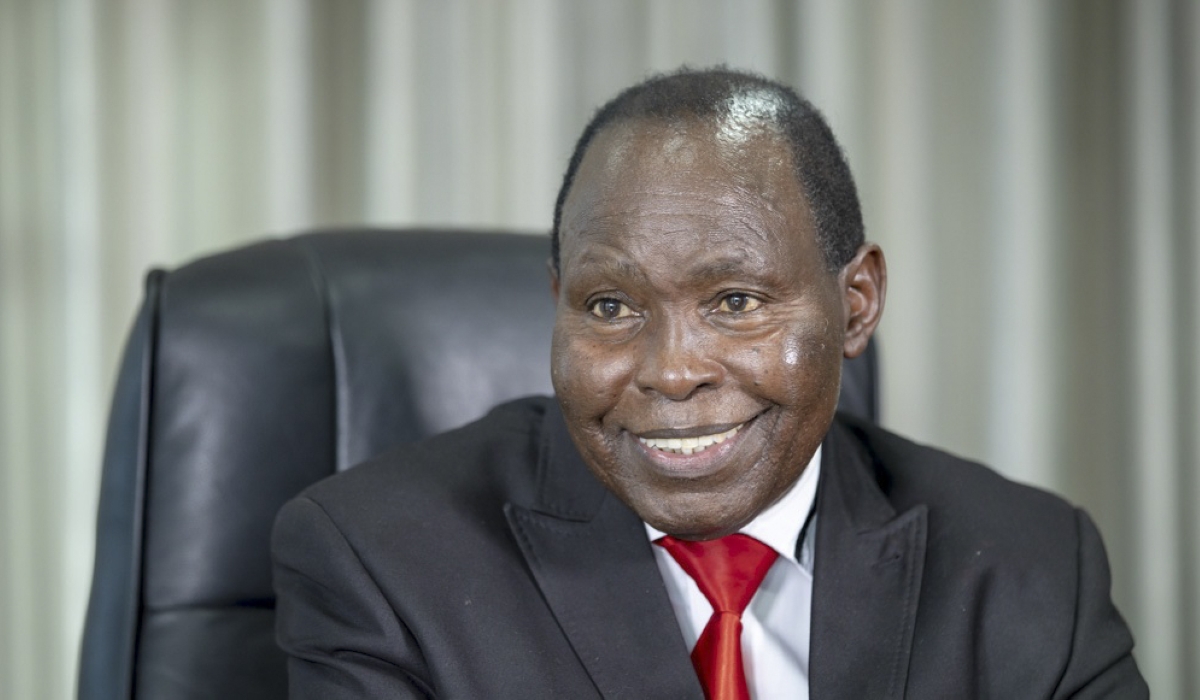 Boniface Rucagu a member of the Rwanda Elders Advisory Forum (REAF)