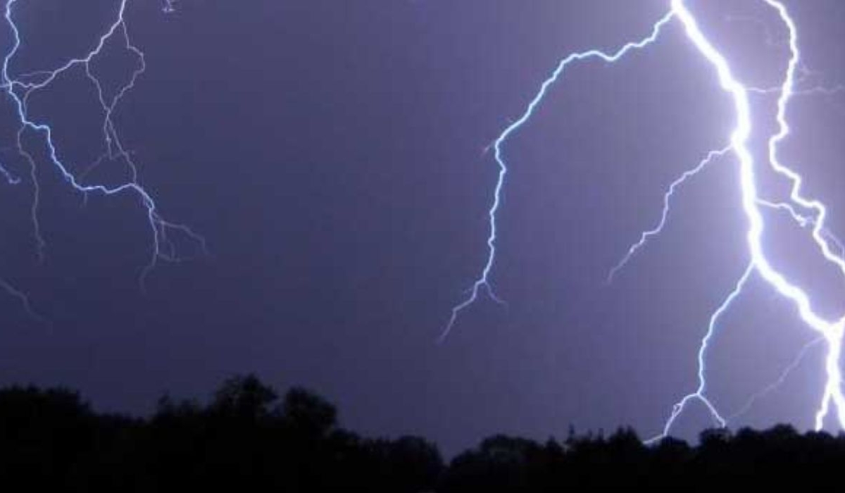 Eight football fans were struck by a lightning while watching a Champions League match between APR FC and Pyramids on TV at a bar in Kayonza-File