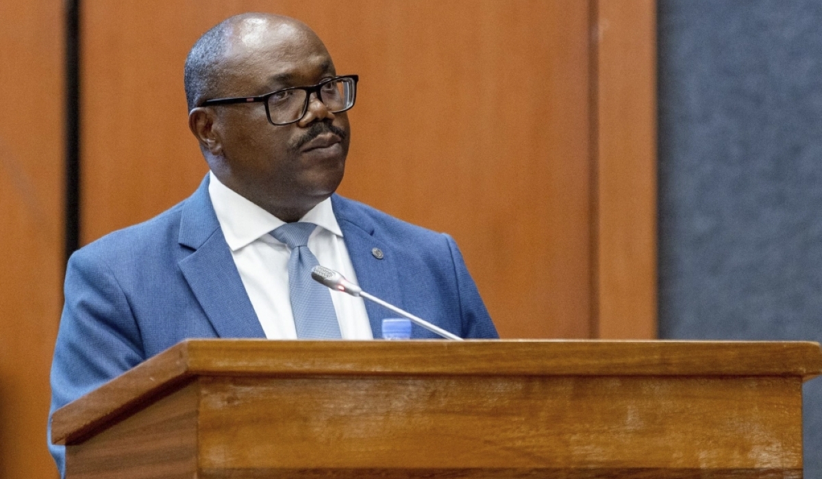 Prime Minister Justin Nsengiyumva presents the five-year development programme NST2 to Parliament on Tuesday, August 12. Courtesy