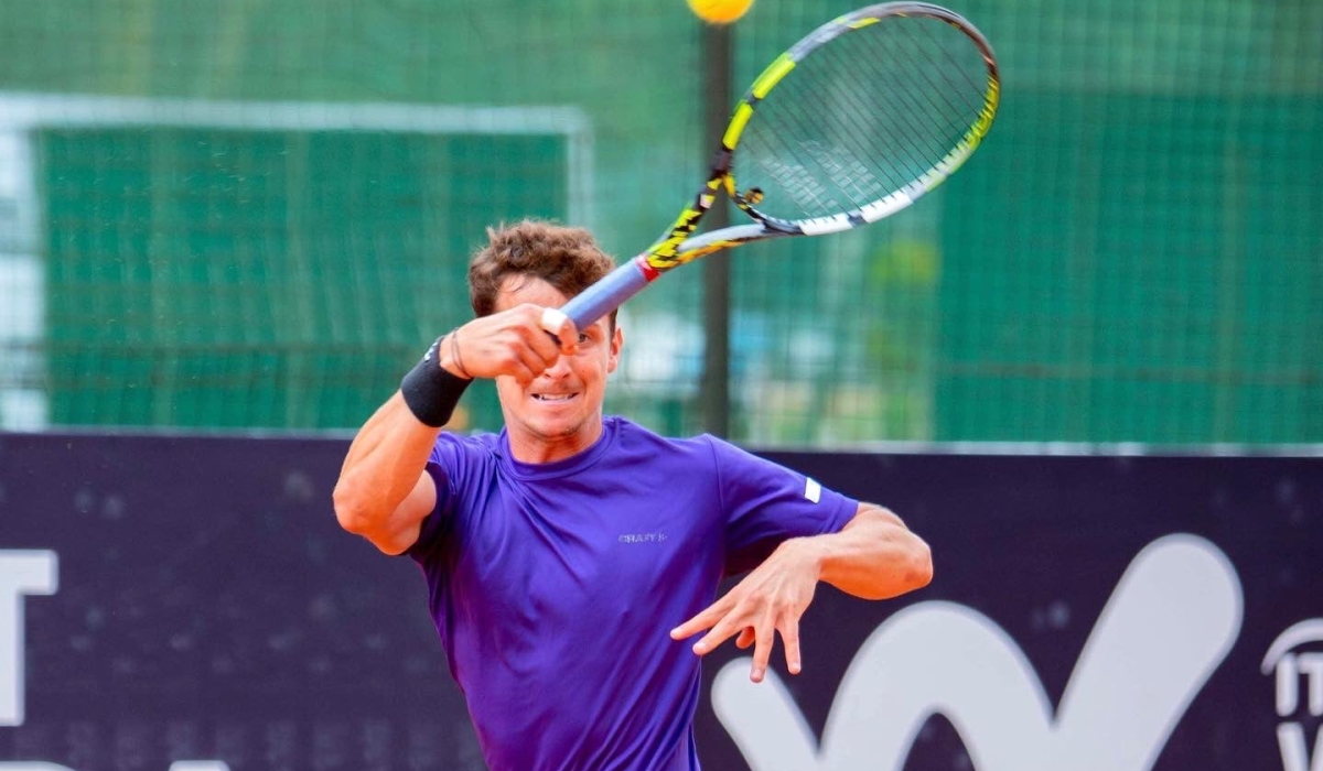 Swiss tennis player Damien Wenger who won the first M25 in Kigali is returning to the capital for this year&#039;s edition-courtesy