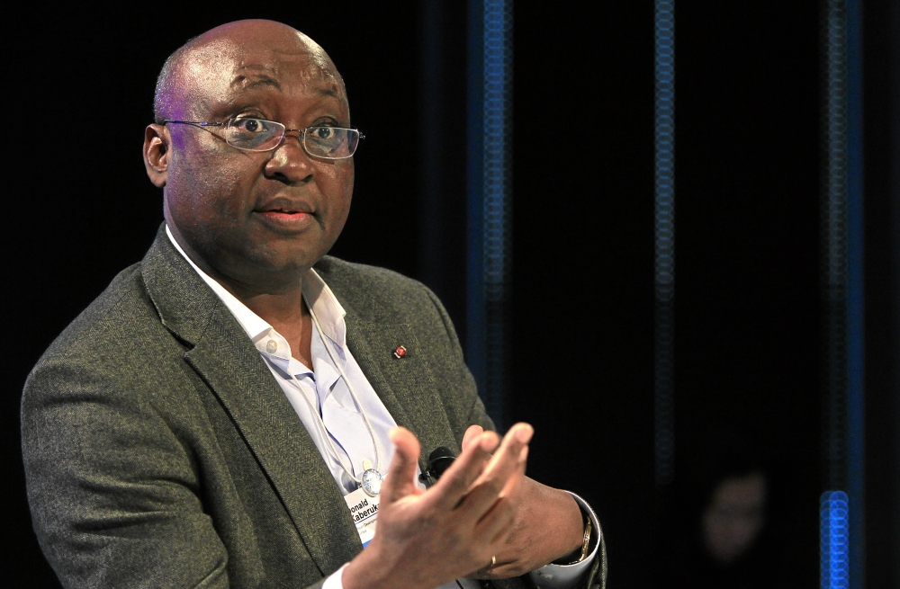 Rwandan economist Donald Kaberuka has been recognised as a global health champion by the Gates Foundation for his contribution to advancing global healthcare. Courtesy.
