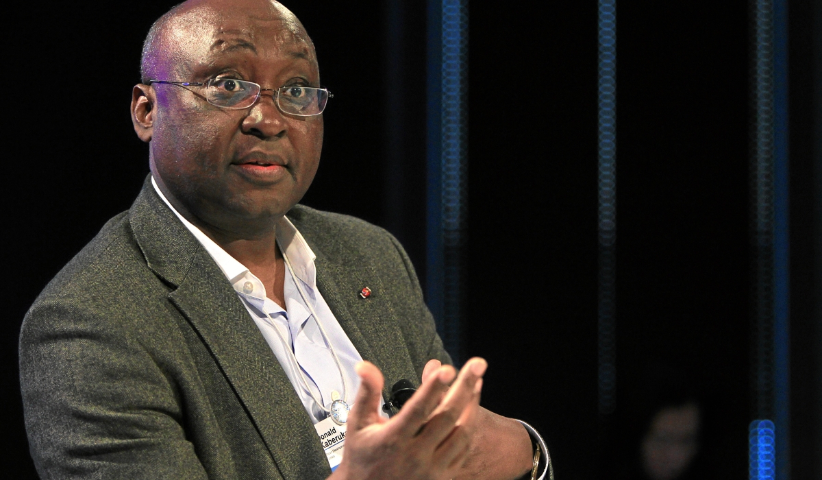 Rwandan economist Donald Kaberuka has been recognised as a global health champion by the Gates Foundation for his contribution to advancing global healthcare. Courtesy.