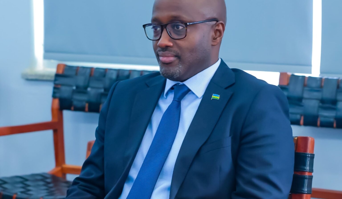 Foreign affairs minister Olivier Nduhungirehe.