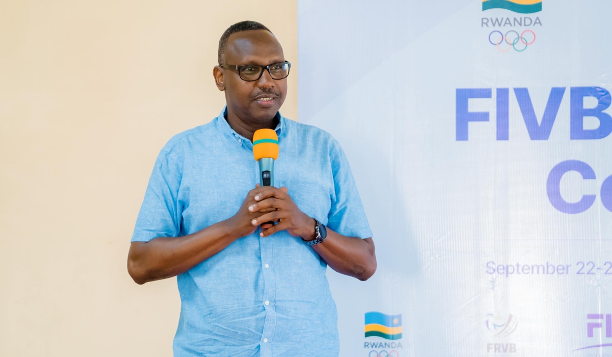 Raphael Ngarambe was re-elected to lead Rwanda Volleyball Federation until 2029-courtesy