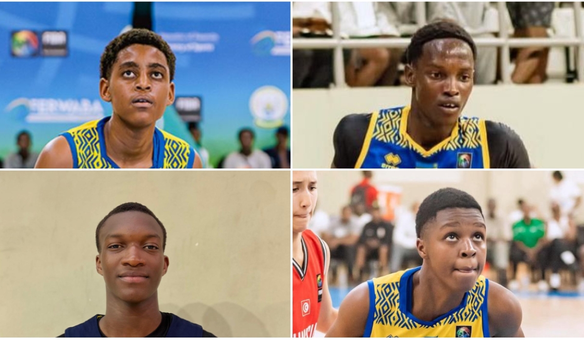 CLOCKWISE: Alpha Ishimwe, Enzo Mandi, Raissa Ndaruhutse, and Keita Mohammed.