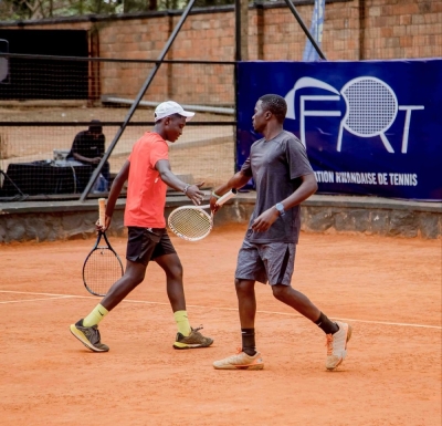 All eyes are on Claude Ishimwe (L) and Etienne Niyigena (R) as search for first M25 points begins on Tuesday-courtesy