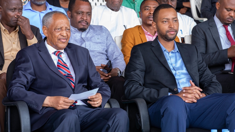 Prof. Dr. Rwigamba Balinda during the launch of the new academic year. All photos by Craish BAHIZI