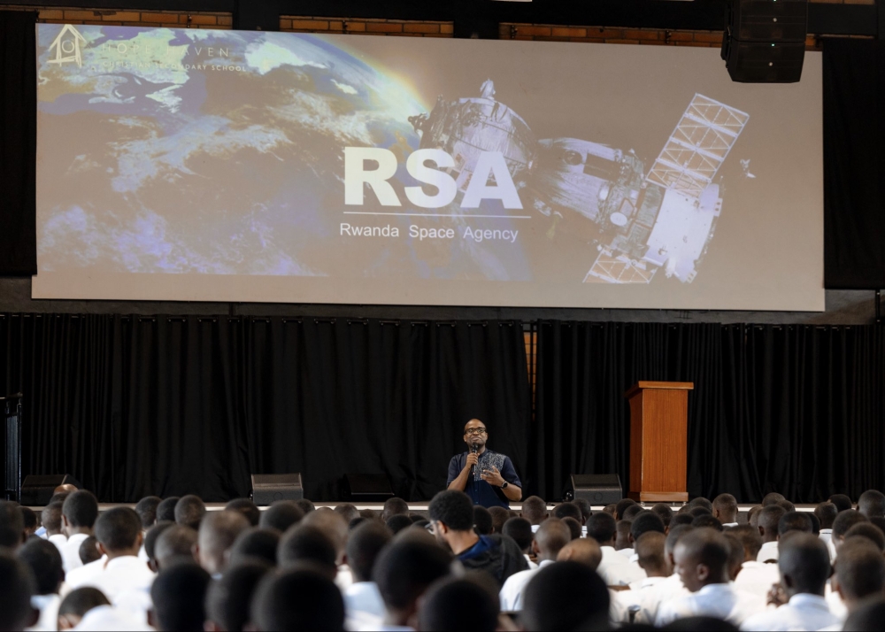 Rwanda Space Agency (RSA) launch a nationwide outreach campaign in high schools as part of the third edition of Space Week which runs from October 6 to 10.