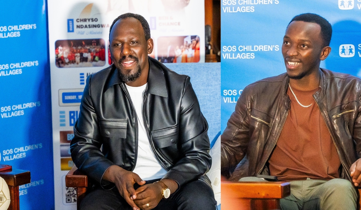 Gospel artistes Ben Serugo and Chryso Ndasingwa will headline the concert scheduled for Sunday, October 19, at Christian Life Assembly (CLA) Nyarutarama from 3.30 p.m. Photos by Kellya Keza