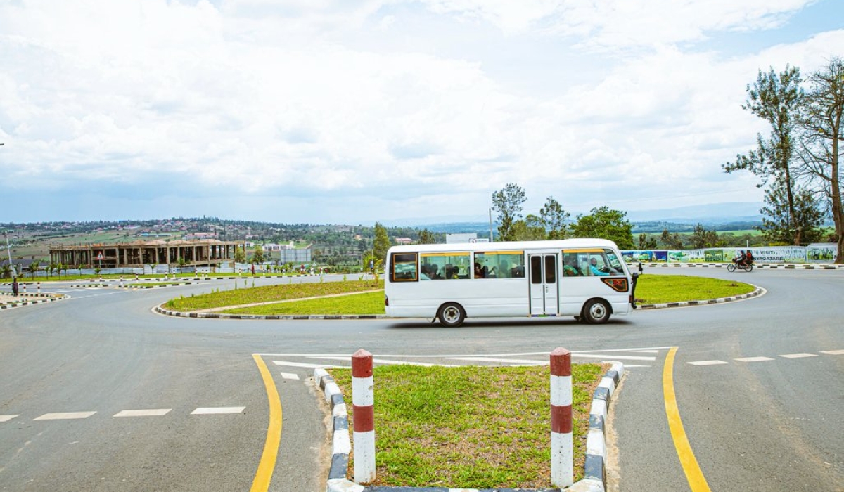 A view of the 73km Nyagatare–Rukomo road,  whose construction began in 2019. The road is set to be inaugurated on October 9. Courtesy