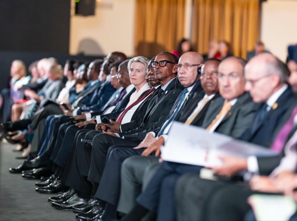 President Kagame joins other Heads of State and Government for the second edition of the Global Gateway Forum 2025 in Belgium on Thursday, October 9. Photo by Village Urugwiro 