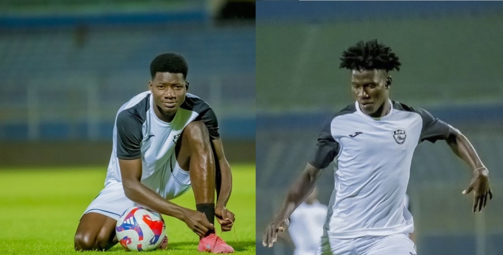 Mamadou Sy and Dauda Seidu Yassif have been suspended by APR FC. Courtesy