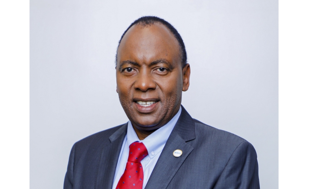 Tom Gitogo, BRITAM Group Managing Director and Chief Executive Officer during the interview. Courtesy