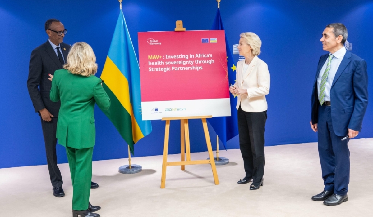 The funding was announced on Thursday, October 9, by Ursula von der Leyen, President of the European Commission, following a meeting with President Paul Kagame in Brussels, Belgium.
