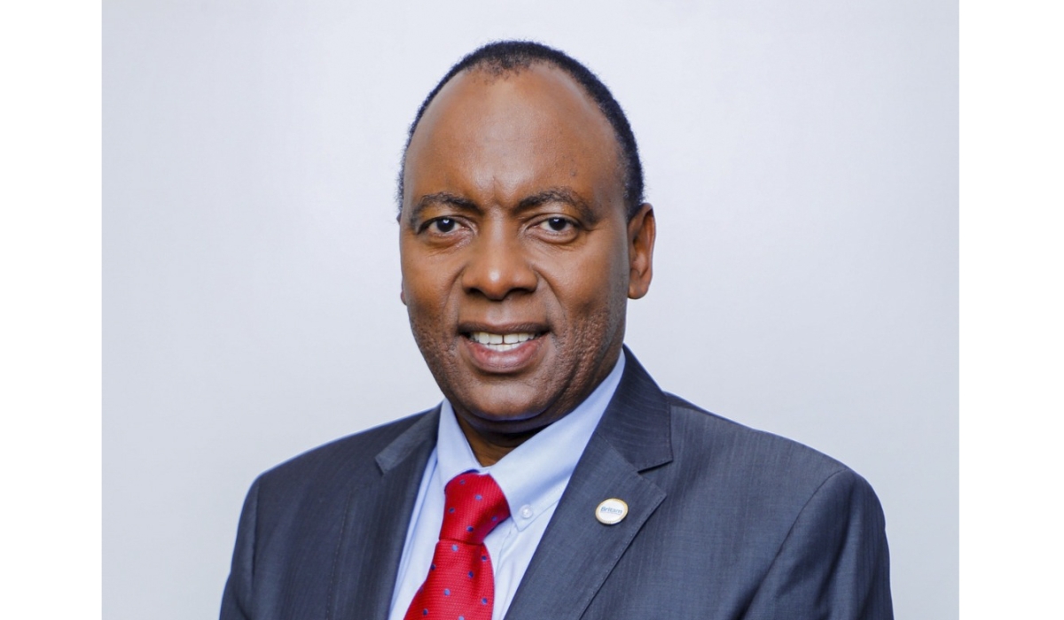 Tom Gitogo, BRITAM Group Managing Director and Chief Executive Officer during the interview. Courtesy