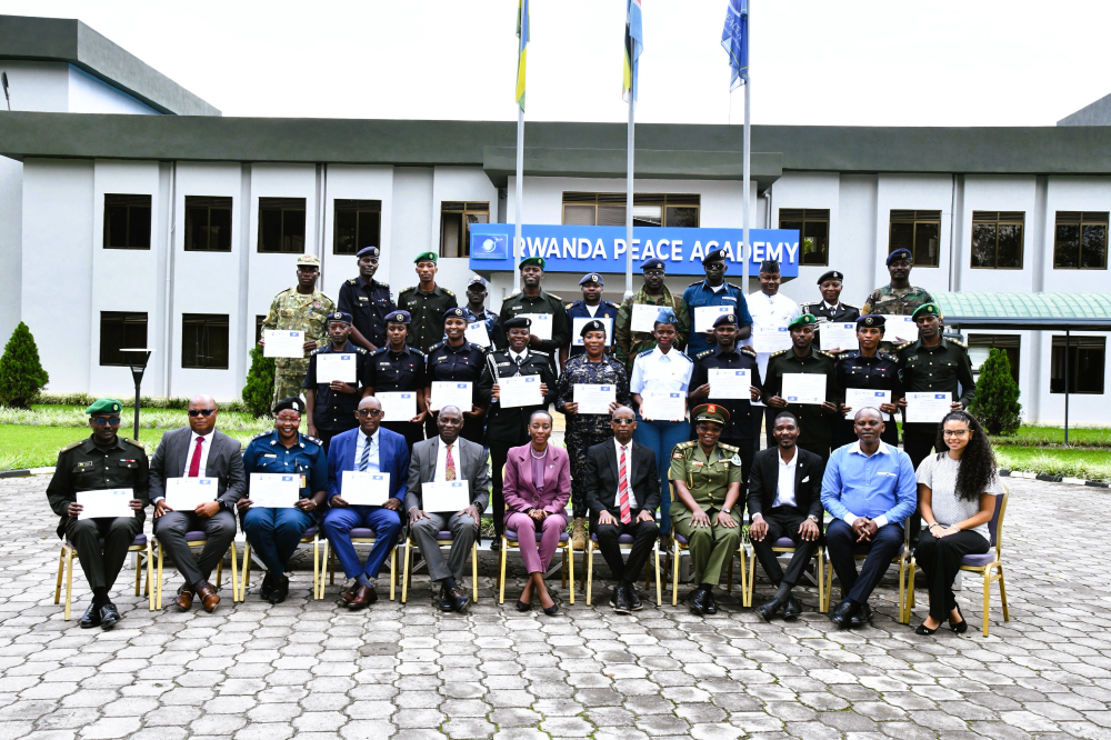 Twenty-five military and police officers from across Africa complete a two-week regional training in Rwanda, equipping them to prevent the recruitment and use of children in armed conflicts.