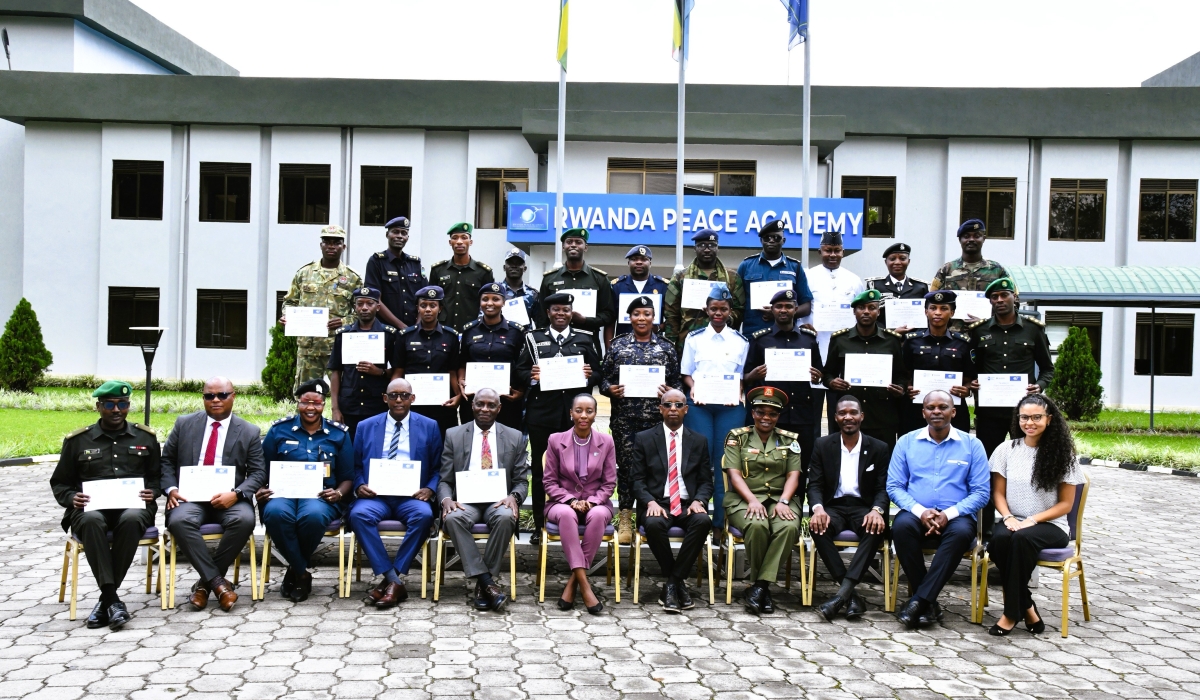 Twenty-five military and police officers from across Africa complete a two-week regional training in Rwanda, equipping them to prevent the recruitment and use of children in armed conflicts.