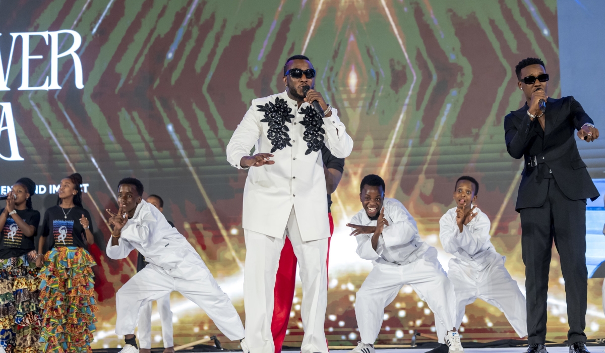 Musician The Ben performs during the inaugural edition of The Silver Gala at Kigali Convention Centre. The 2025 edition will take place at BK Arena on November 1-Olivier Mugwiza