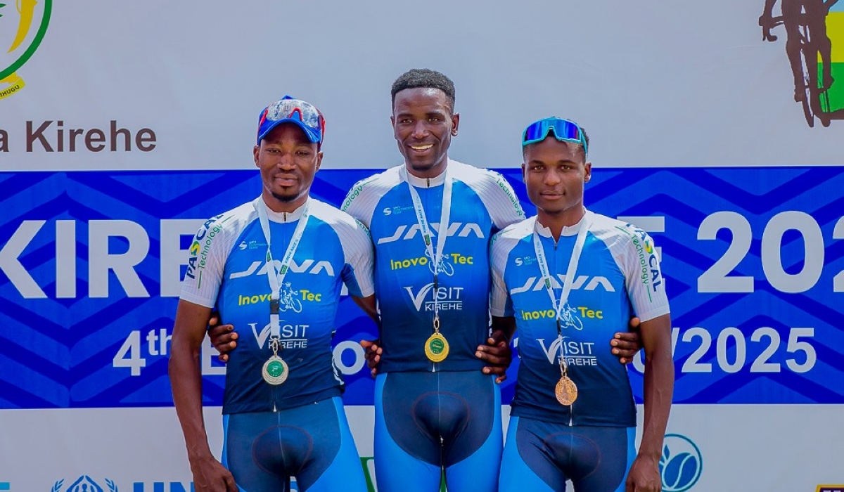 Java Inovotec’s Patrick Byukusenge claimed the 2025 Kirehe Race on Sunday, October 12-courtesy photos