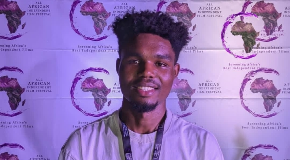 Methode Muhire is among three Rwandan filmmakers who won awards at the 2025 All African Independent Film Festival (AAIFF) which concluded in Kigali on Sunday, October 12-courtesy