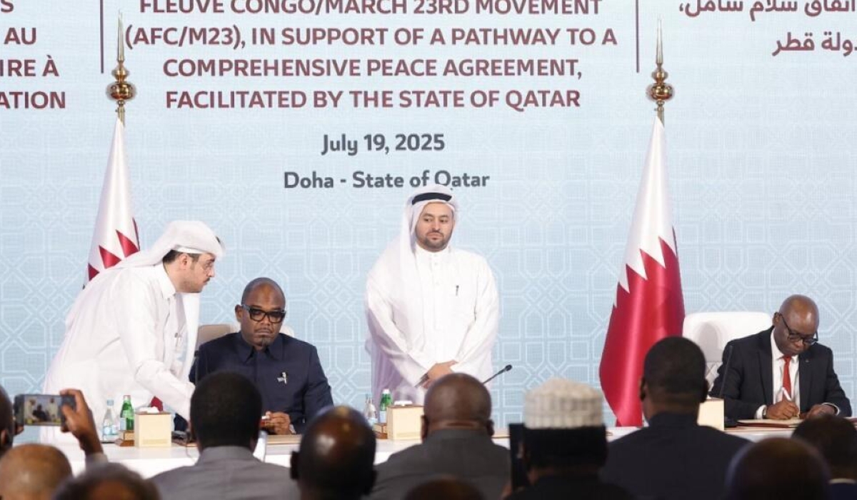 The AFCM23 movement and the government of DR Congo return to the negotiation table in Doha on Monday, October 13. Courtesy
