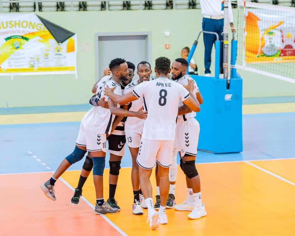 Mutabazi featured for APR VC during the Medwell preseason tournament. He is set to sign a two-year contract with the army side-courtesy