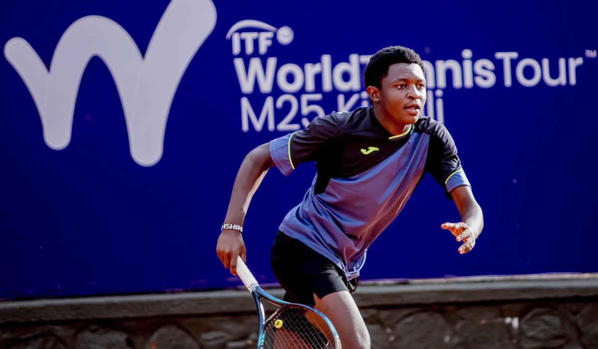 Rwanda Number One seed Claude Ishimwe was eliminated from Rwanda Open 2025 after losing to American Dillon Beckles in straight sets 6-1 6-1 on Tuesday, October 14-courtesy