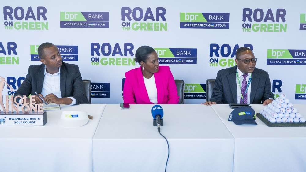According to officials, a total of 320 golfers will compete in the KCB East Africa Golf Tour on Saturday, October 18, at the Kigali Golf Resort & Villas. Photo by Kellya Keza