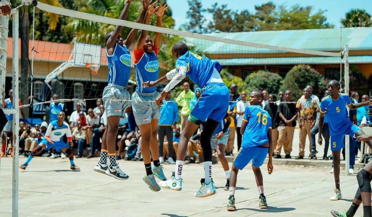 Figures associated with volleyball have called  for the need to invest more in grassroots programs to develop Rwandan volleyball talent.COURTESY