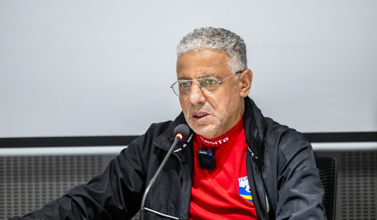 Adel Amrouche says his World Cup 2026 qualifying campaign as Amavubi head coach has been a learning experience-Olivier Mugwiza