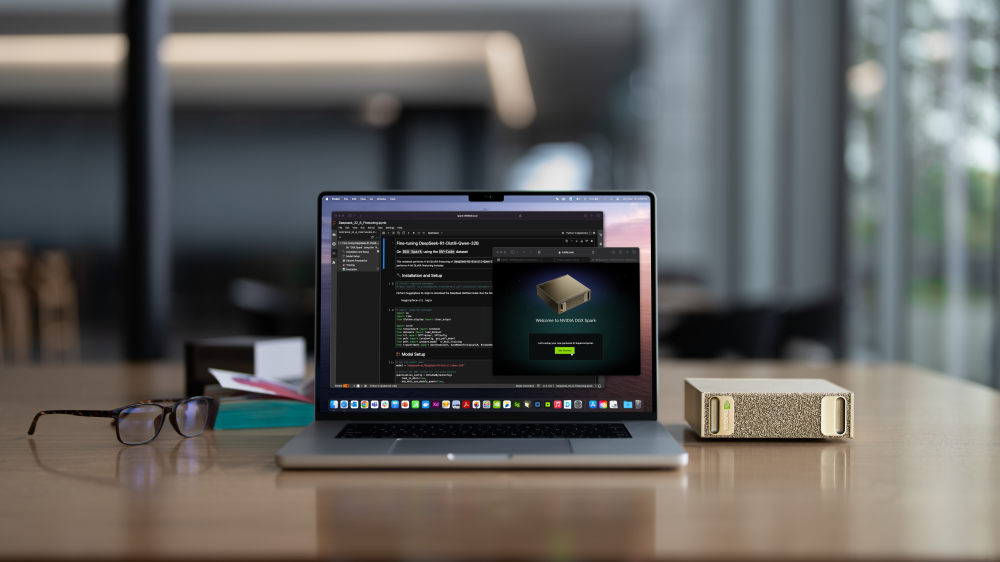 Built on the NVIDIA Grace Blackwell architecture, DGX Spark integrates NVIDIA GPUs, CPUs, networking, CUDA libraries and NVIDIA AI software, accelerating agentic and physical AI development. COURTESY.