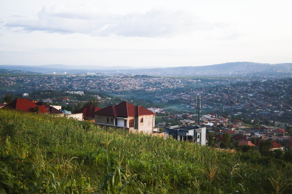 A view of Kinyaga residential area in Bumbogo Sector in Gasabo. Photo by Sam Ngendahimana