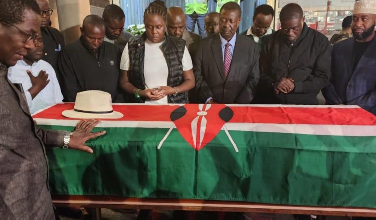 Raila Odinga passed away on Wednesday, October 15. Courtesy