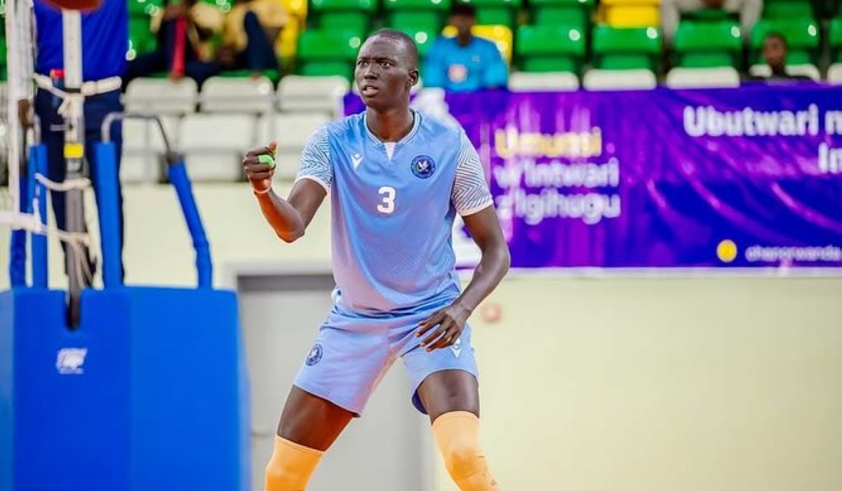 South Sudanese opposite attacker James Nhial Achille has signed a one-year contract with EAUR VC