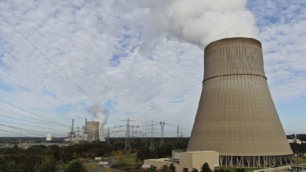 Illustration of a nuclear power plant. Rwanda plans to have its first nuclear reactor by the early 2030s.