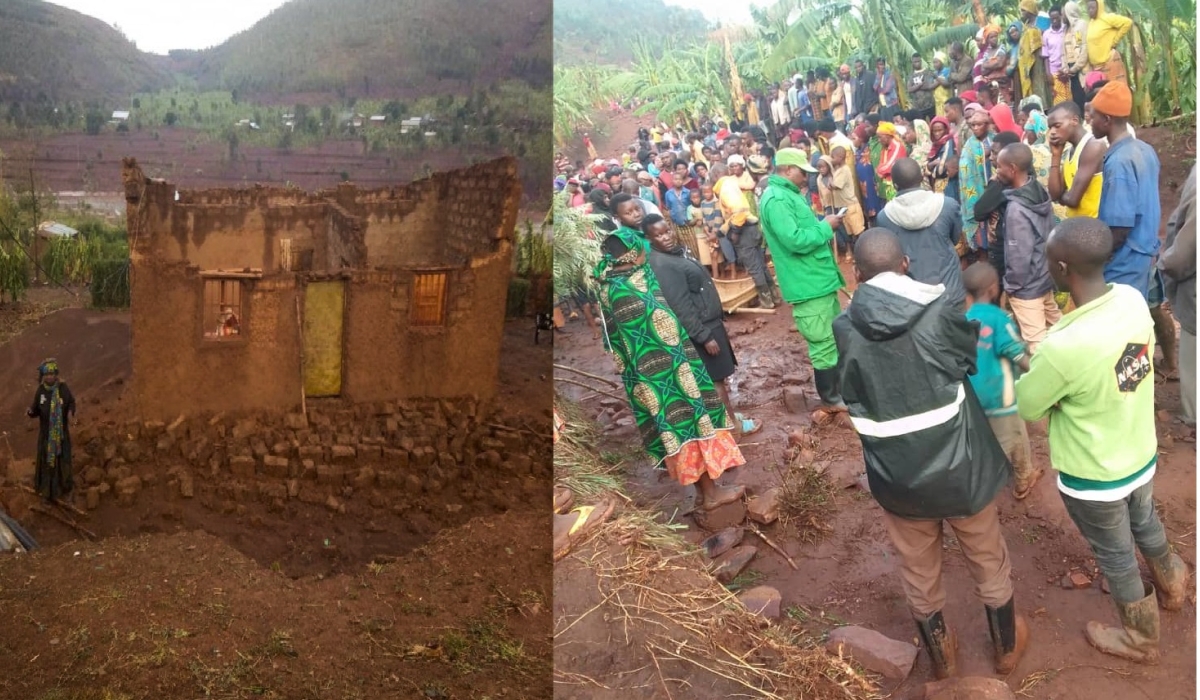 Six people were killed and another injured following torrential rain in Murama Sector, Kayonza District, on Thursday, October 16. Courtesy