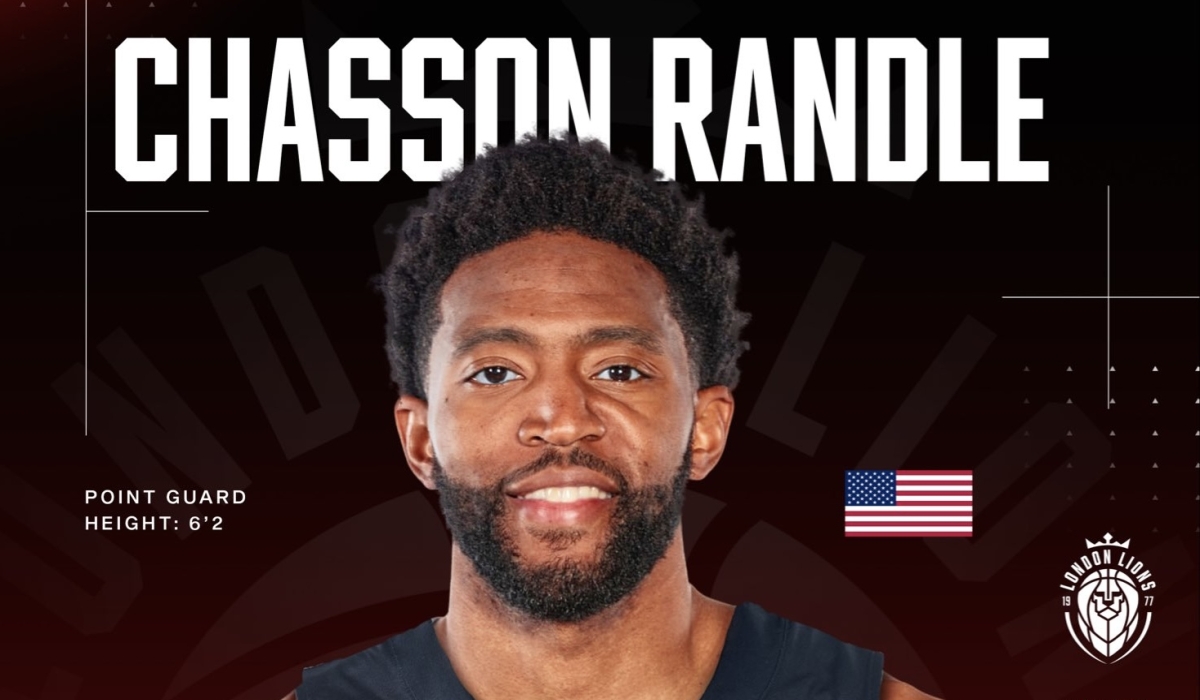 APR guard Chasson Randle  joins the London Lions on a short-term deal, bringing NBA and EuroLeague experience to the backcourt