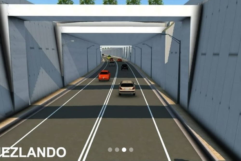 An artistic impression of an underpass tunnel expected to be constructed at Kwa Lando as part of the upgrades.