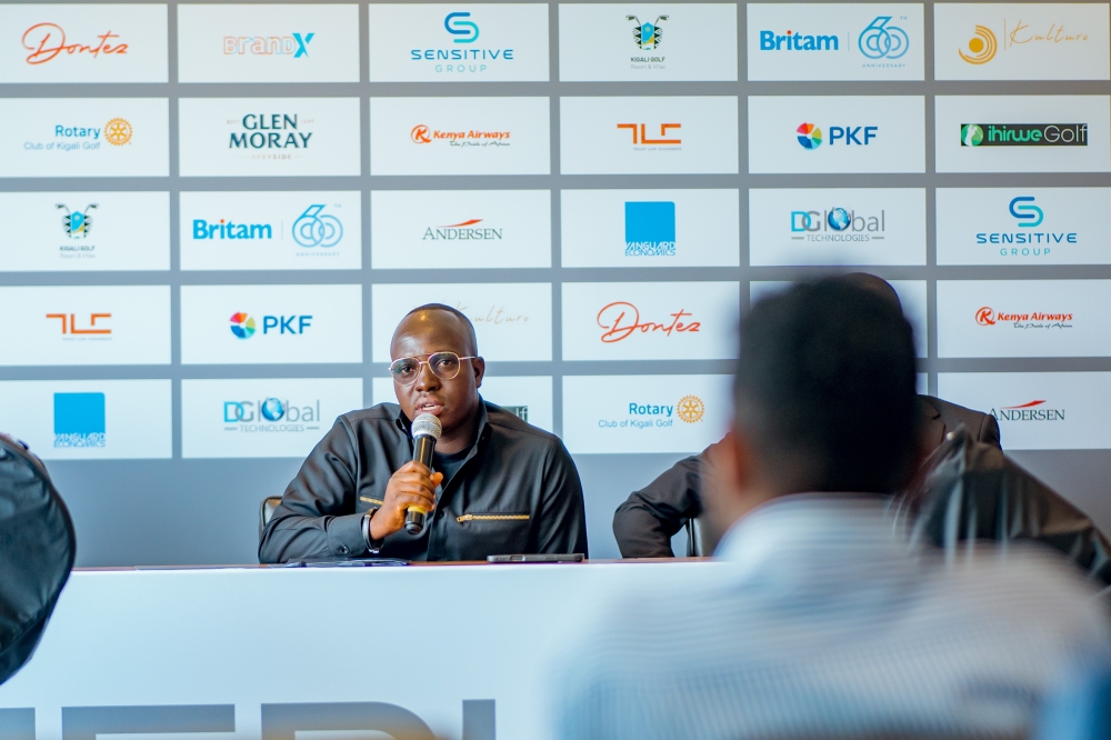 Wilson Mugwema, the CEO of Sensitive Group after which PMC Golf League was rebranded