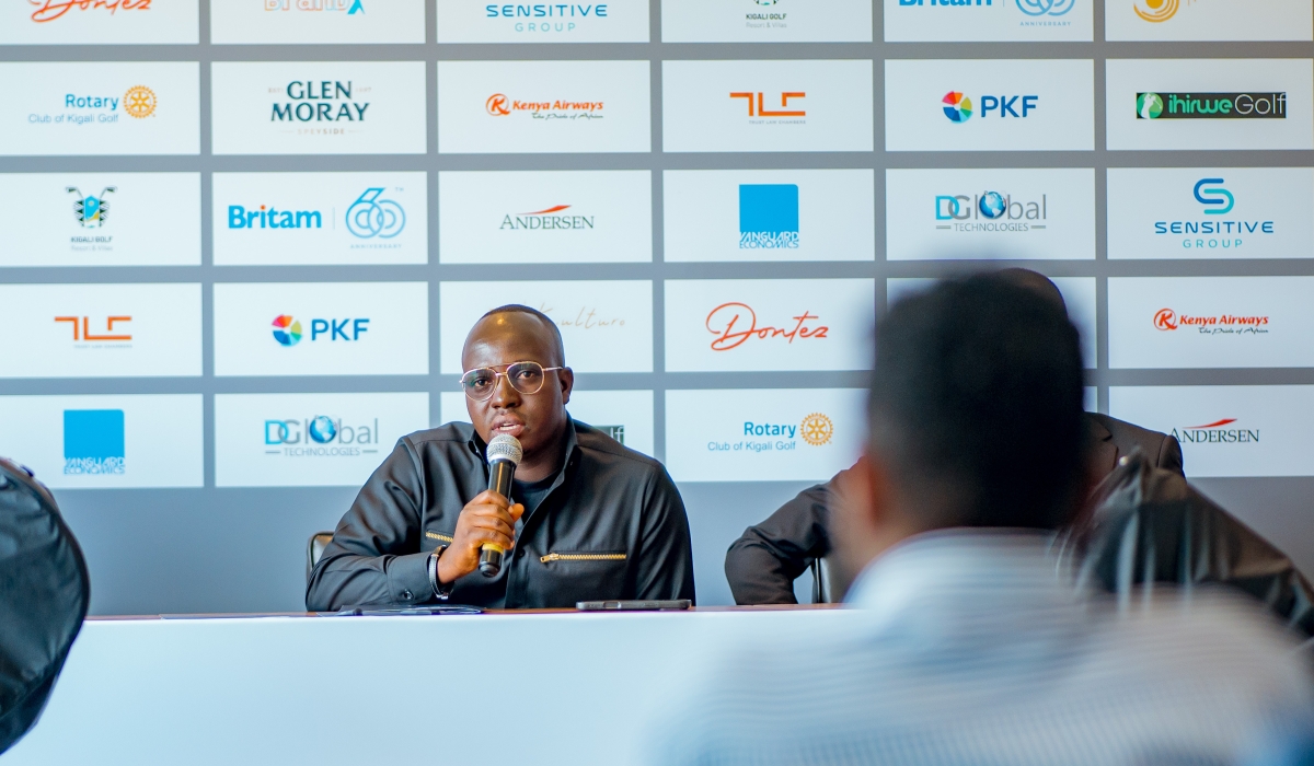 Wilson Mugwema, the CEO of Sensitive Group after which PMC Golf League was rebranded