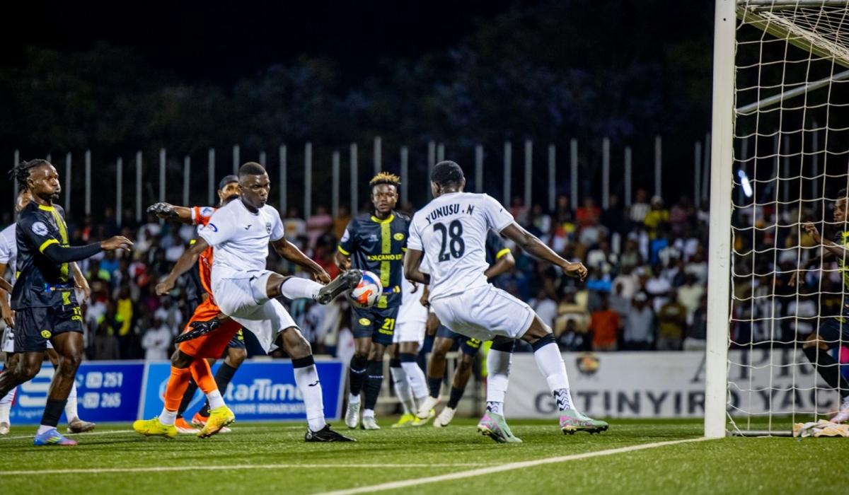 Ugandan forward Ronald Ssekiganda scored the lone goal as PAR FC beat Mukura VS at Kigali Pele Stadium on Sunday, October 19-courtesy 