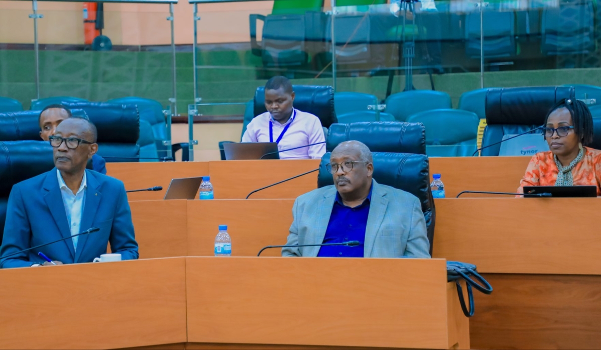 The Senate Committee on Social Affairs, meets  with the Minister of Public Service and Labour, Christine Nkulikiyinka, to assess efforts to improve the welfare of the elderly.  Courtesy