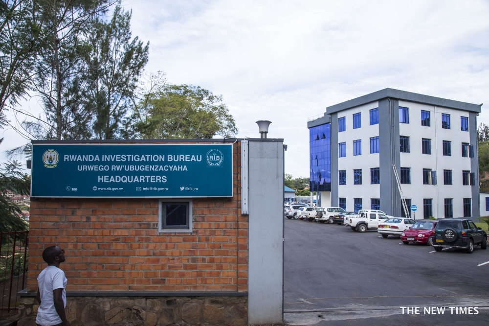 Rwanda Investigation Bureau headquarters at Kimihurura. File