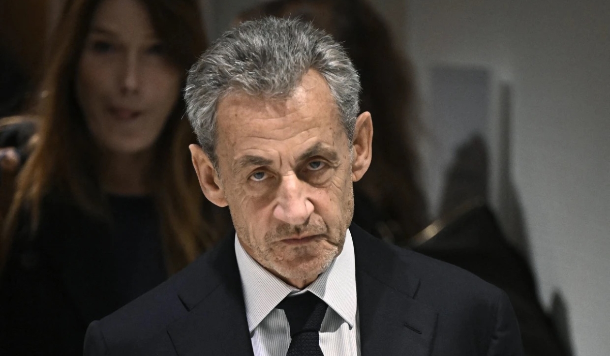 Former French President Sarkozy.